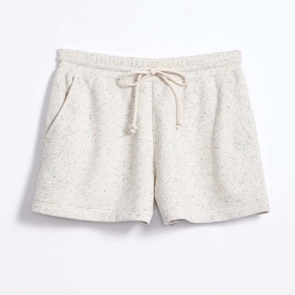 Lou & Grey Pants - Lou & Grey Sprinkle Terry Drawstring Shorts